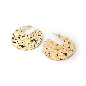 Urban Outfitters Jewelry - Gold Hammered Earrings Urban Outfitters Jewelry - Gold Hammered Earrings